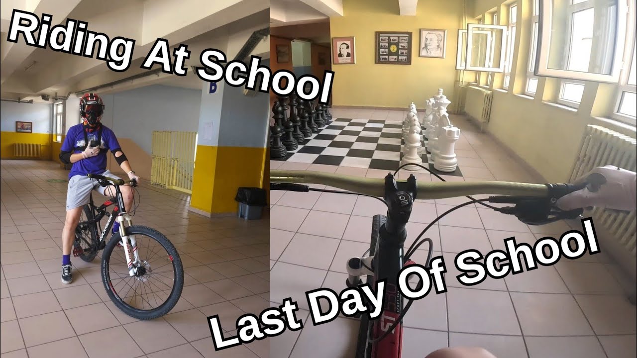 Riding At School On The Last Day Of School | Mtb Edit