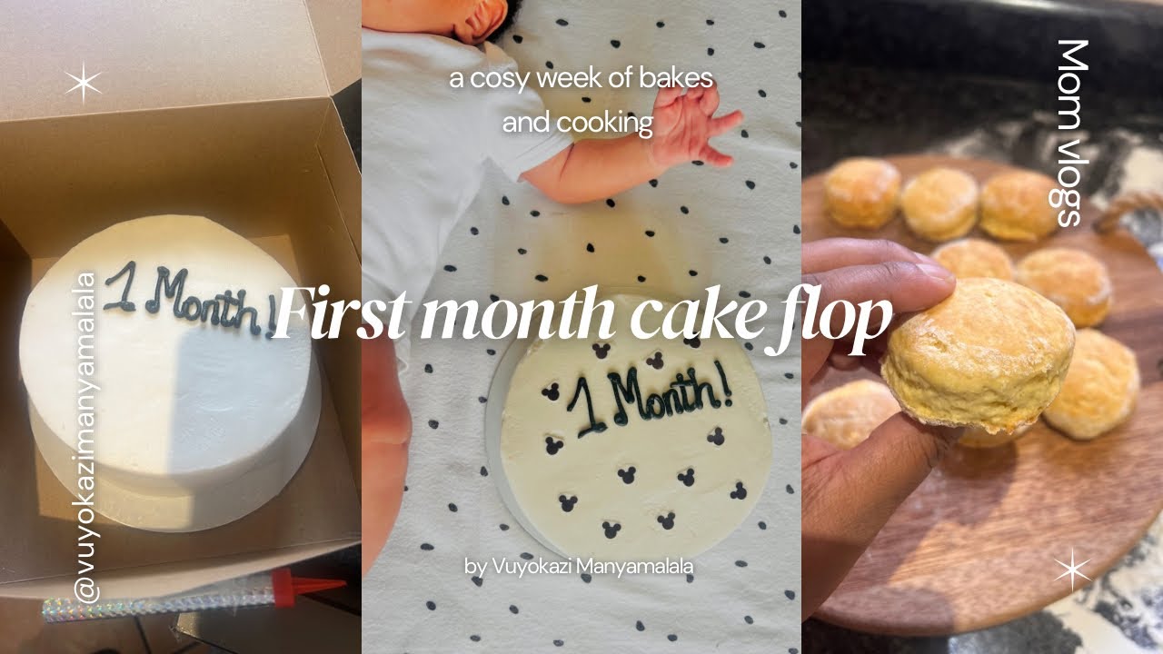 Mom Vlog | Ordered a Baby Cake… It Flopped 😩 So I Fixed It! | Cook & Bake With Me | Weekly Vlog