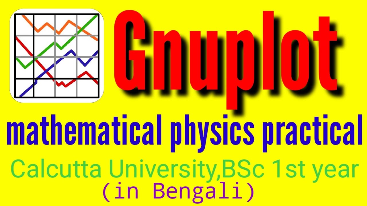1.)Gnuplot tutorial in Mobile for beginners (in Bengali)#physics_honours#CU#cu#bsc#vidyapith