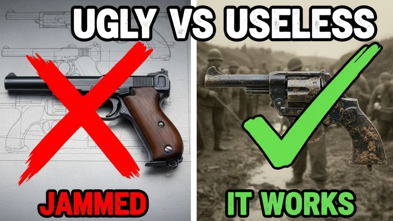 Luger P08 vs Enfield No. 2: The Brutal Truth About WWII Reliability