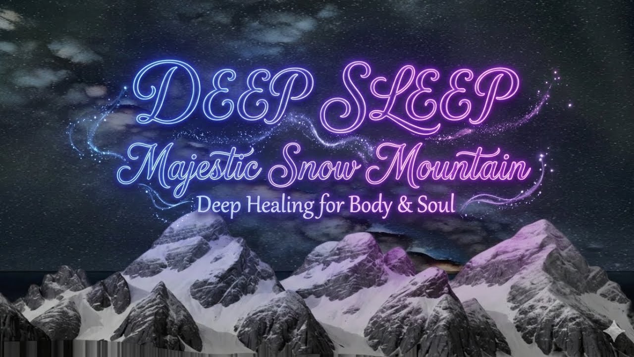 DEEP SLEEP: Majestic Snow Mountain - Deep Healing for Body & Soul