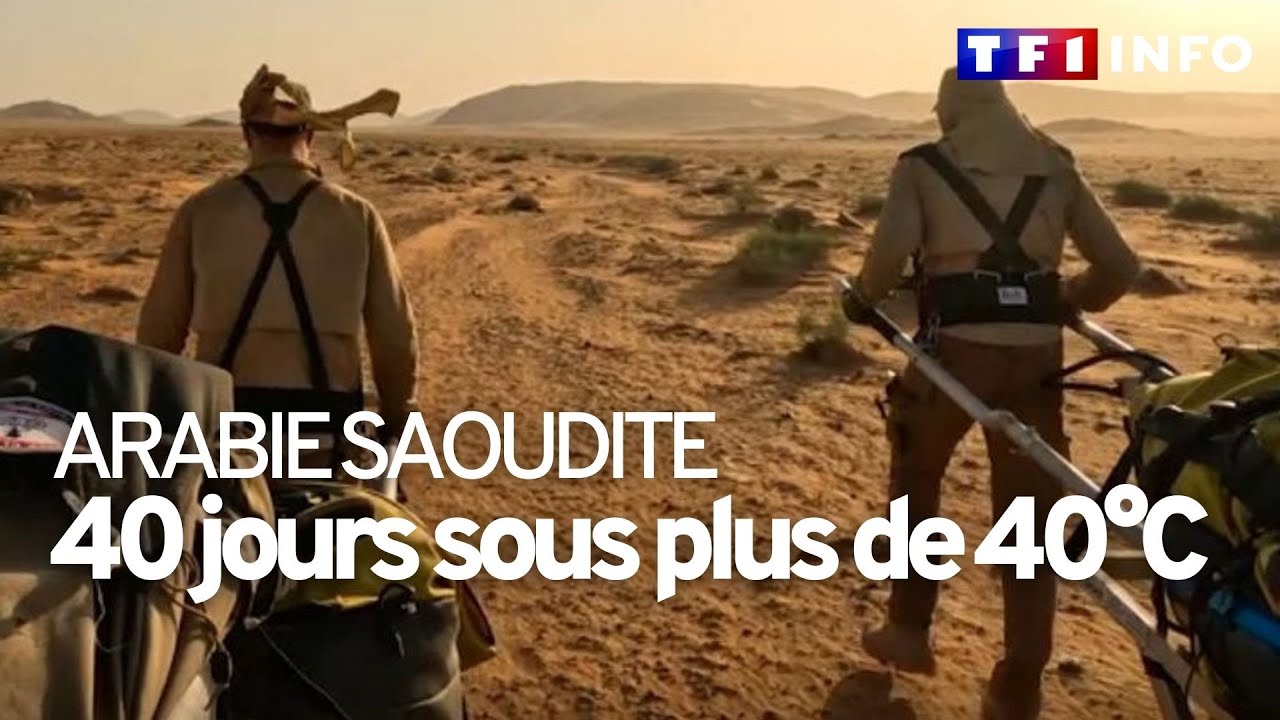 Le corps a rude épreuve dans le désert d'Arabie saoudite