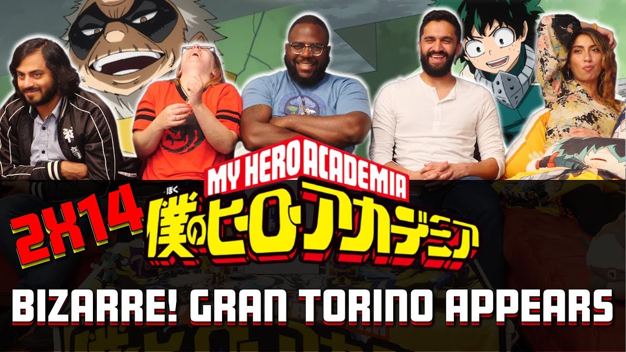 My Hero Academia - 2x14 Bizarre! Gran Torino Appears - Group Reaction