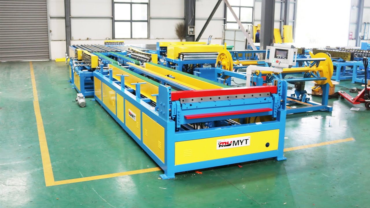 MYT&reg;  U shape automatic duct production line 5 /air duct line 5 / HVAC duct production line 5