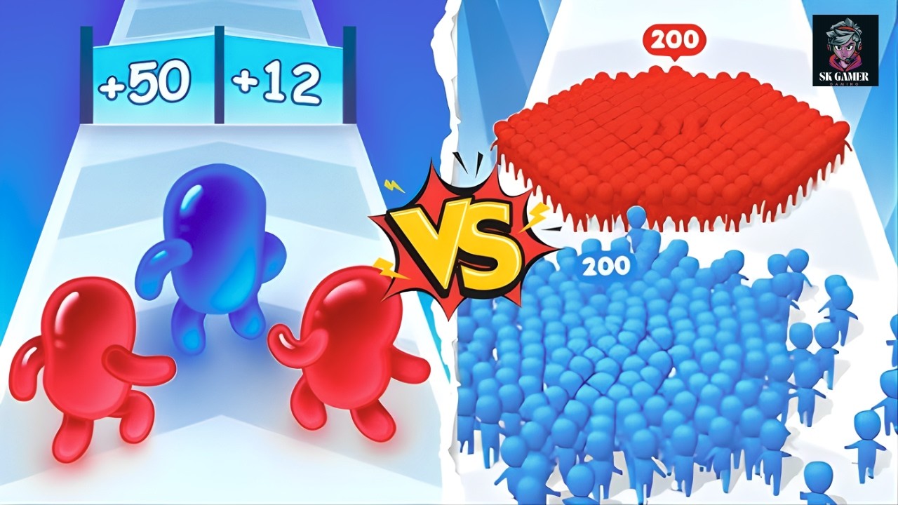 Join Clash 3D vs Count Master - Satisfying Gameplay Video #trending #joinclash3d #countmaster