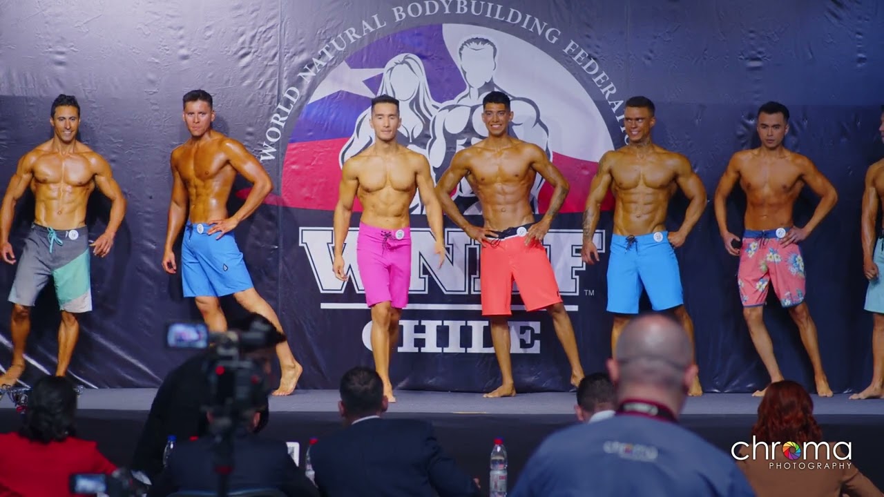 CATEGORIA MEN'S PHYSIQUE TALLA MEDIA WNBFCHILE 2022