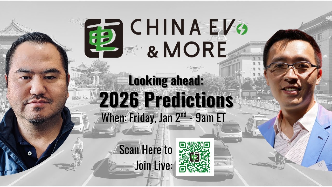 China EVs & More - Bold Predictions for 2026