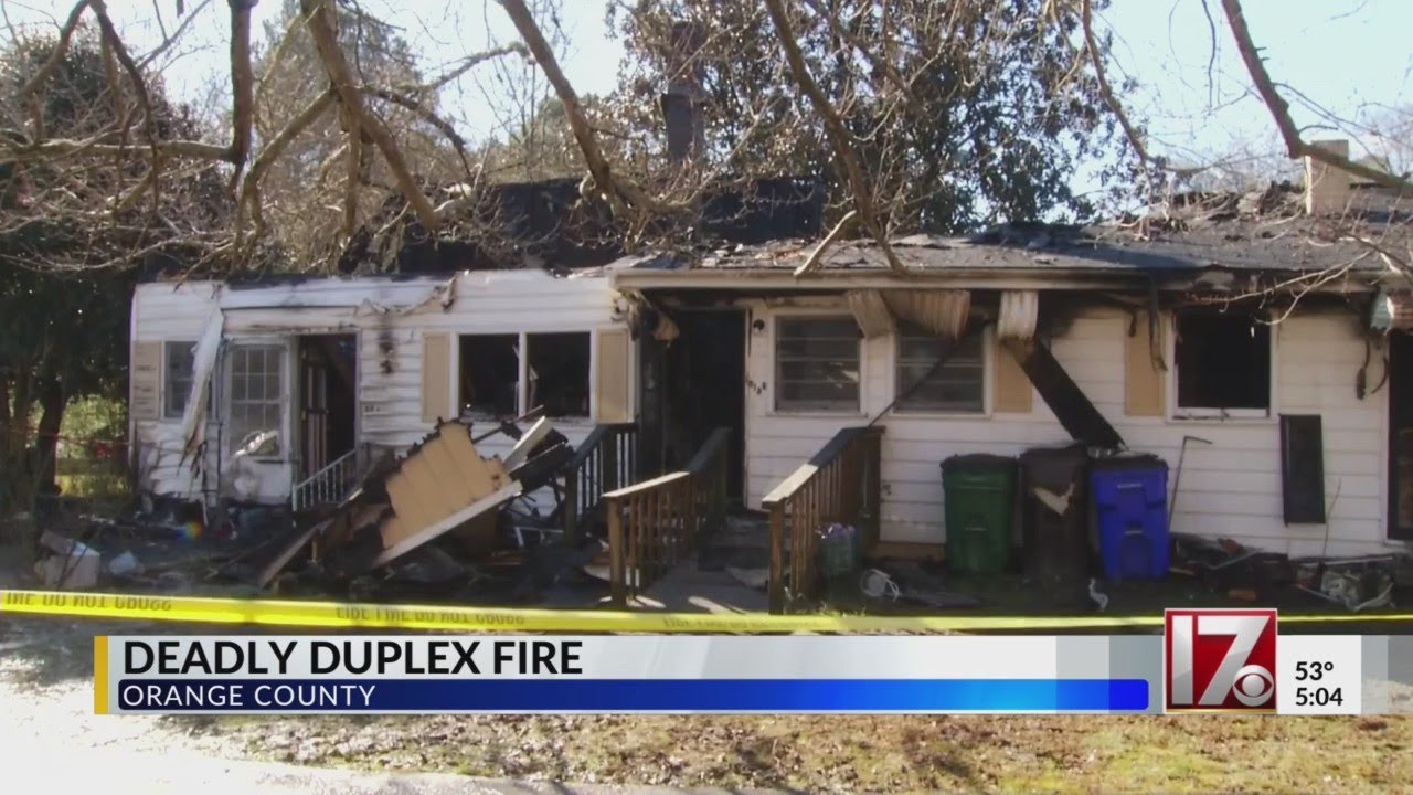 1 dead, 4 taken to hospital in Orange County duplex fire