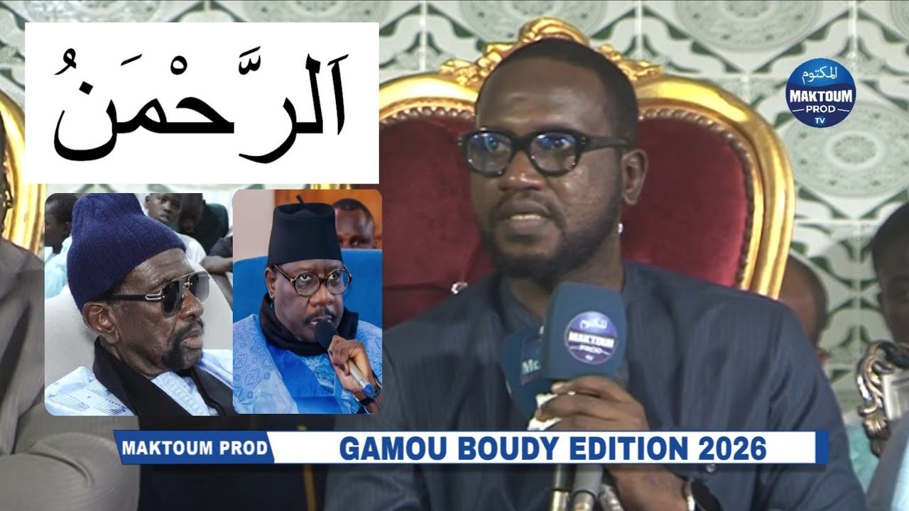 Gamou Boudy 2026 : Mame Maodo Sarr Grand frère de Pape Cheikh A T Sarr