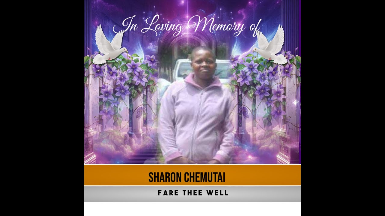 FARE THEE WELL SHARON CHEMUTAI