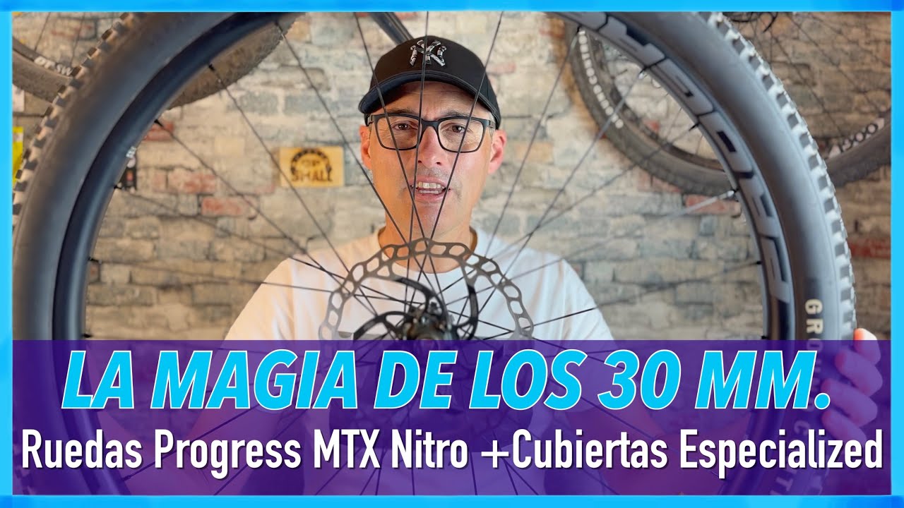 RUEDAS PROGRESS MTX NITRO - La Magia de los 30 mm. de ancho interno