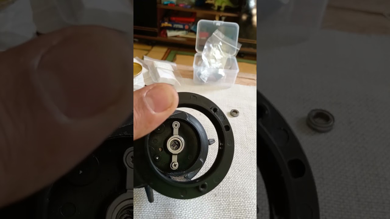 reel daiwa 20sha cambio de rodamientos