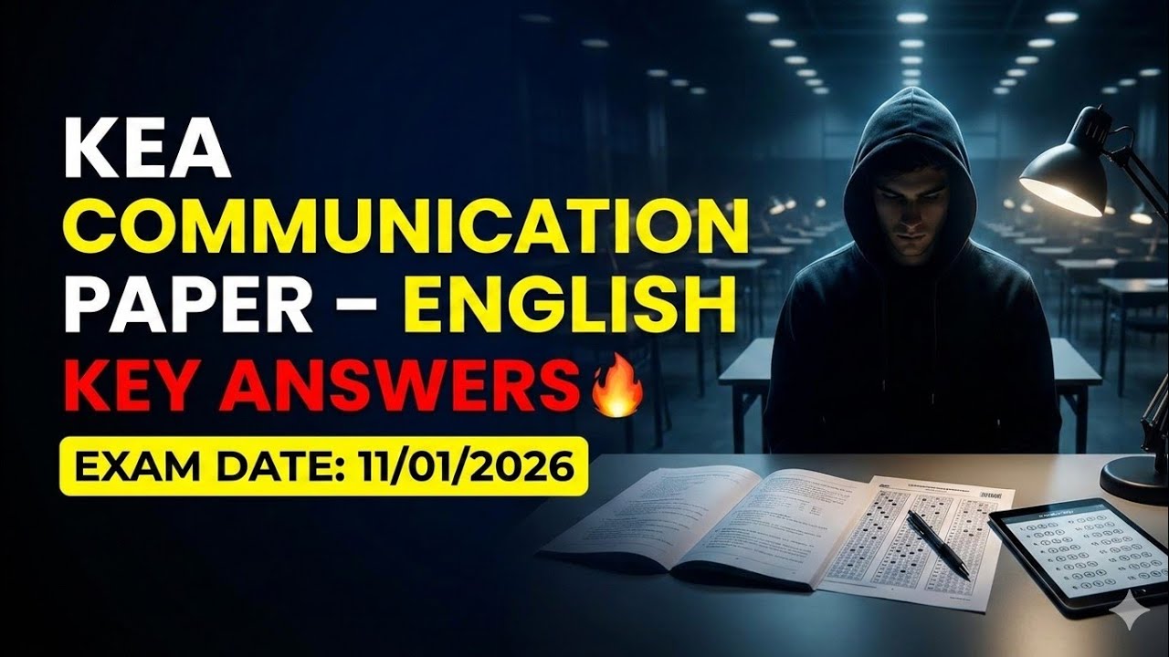 KEA EXAM COMMUNICATION PAPER KEY ANSWER DATE 11/02/2026