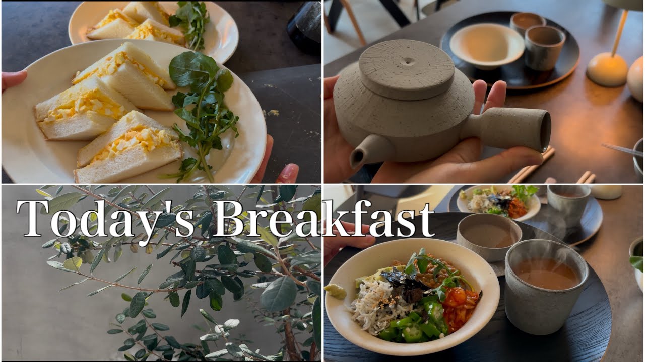 【卵サンドと珈琲と】お気に入り和食器紹介【器と暮らし】【簡単どんぶりご飯】