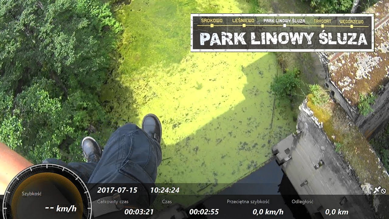Park Linowy 68 - Śluza - Trasa tyrolkowa 15.07.2017