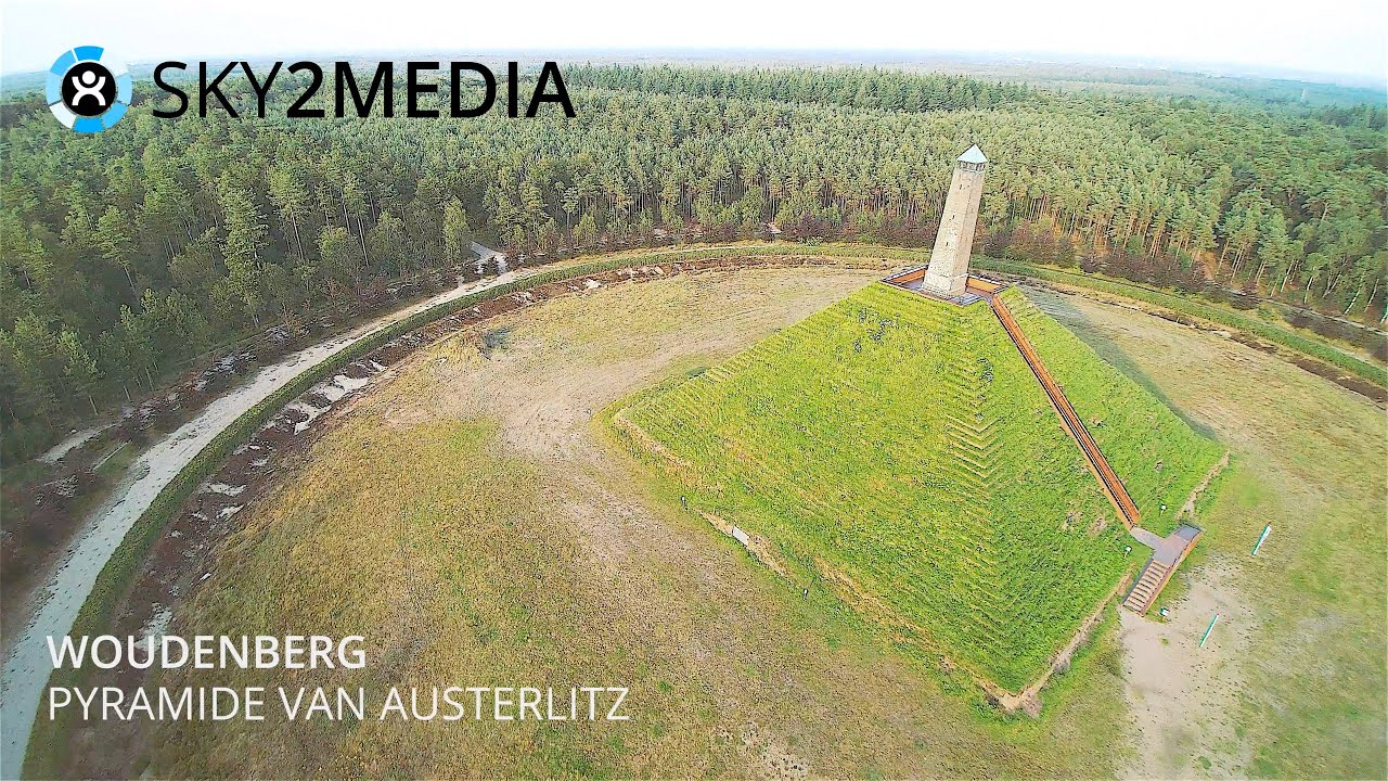 Luchtvideo Drone Woudenberg Pyramide van Austerlitz Aerial Video The Netherlands Sky2Media