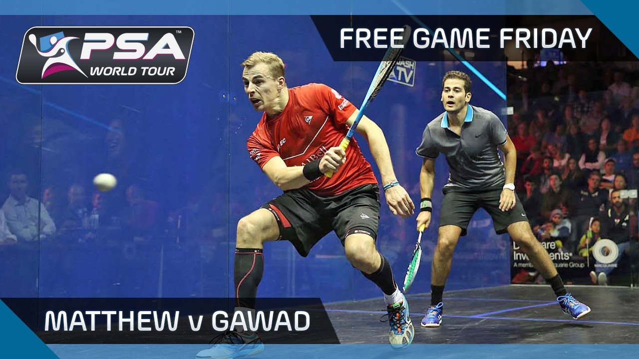 Squash: Free Game Friday - Matthew v Gawad - U.S. Open 2016