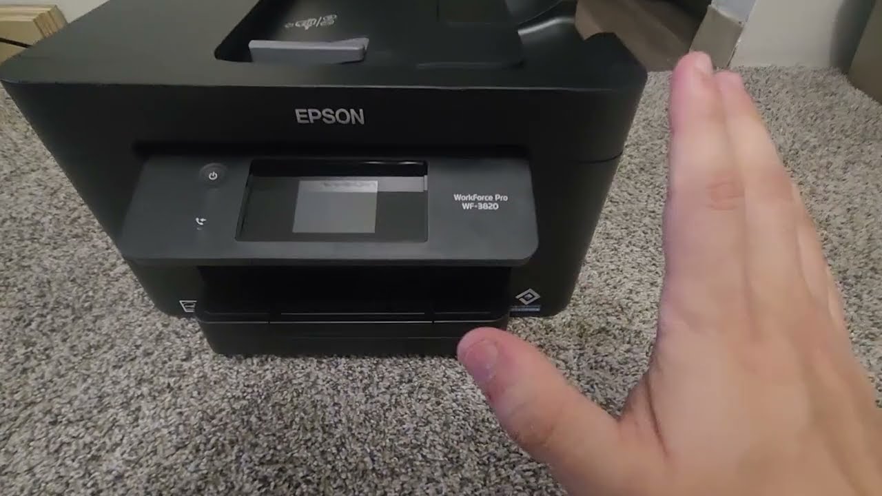 Обзор цветного струйного многофункционального принтера Epson® Workforce® Pro WF 3820 Wireless