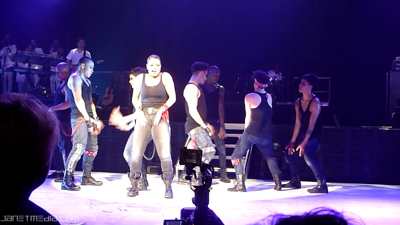 Janet Jackson when we ooo live in Las Vegas
