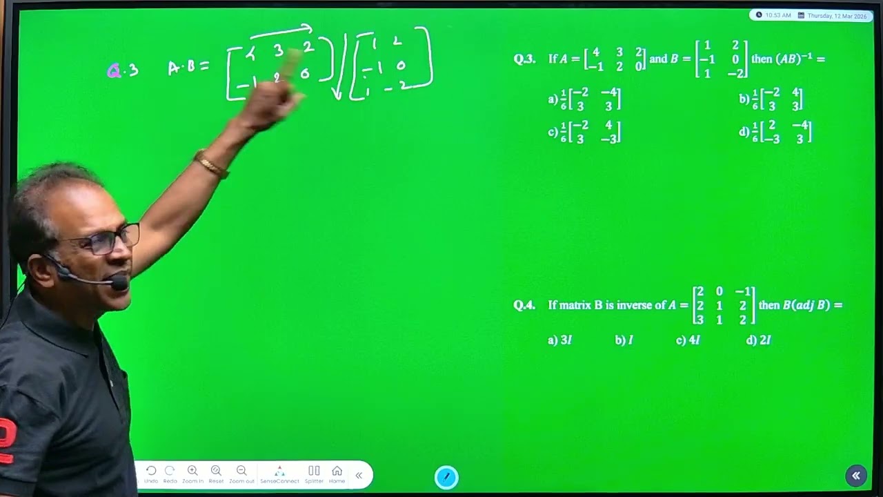 MHT-CET 2026 | Maths | Matrices | MCQ | Part 1| Full Crash Course @Dnyanganga Education