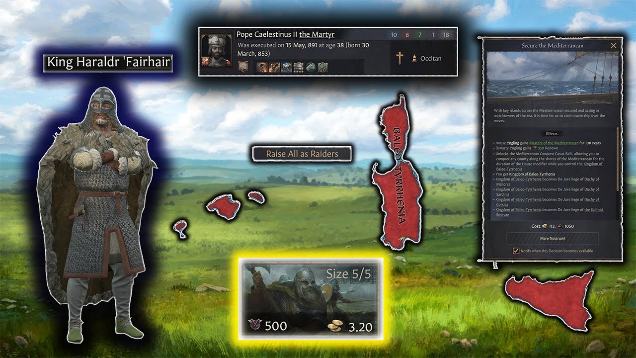 The Average Viking Game In CK3