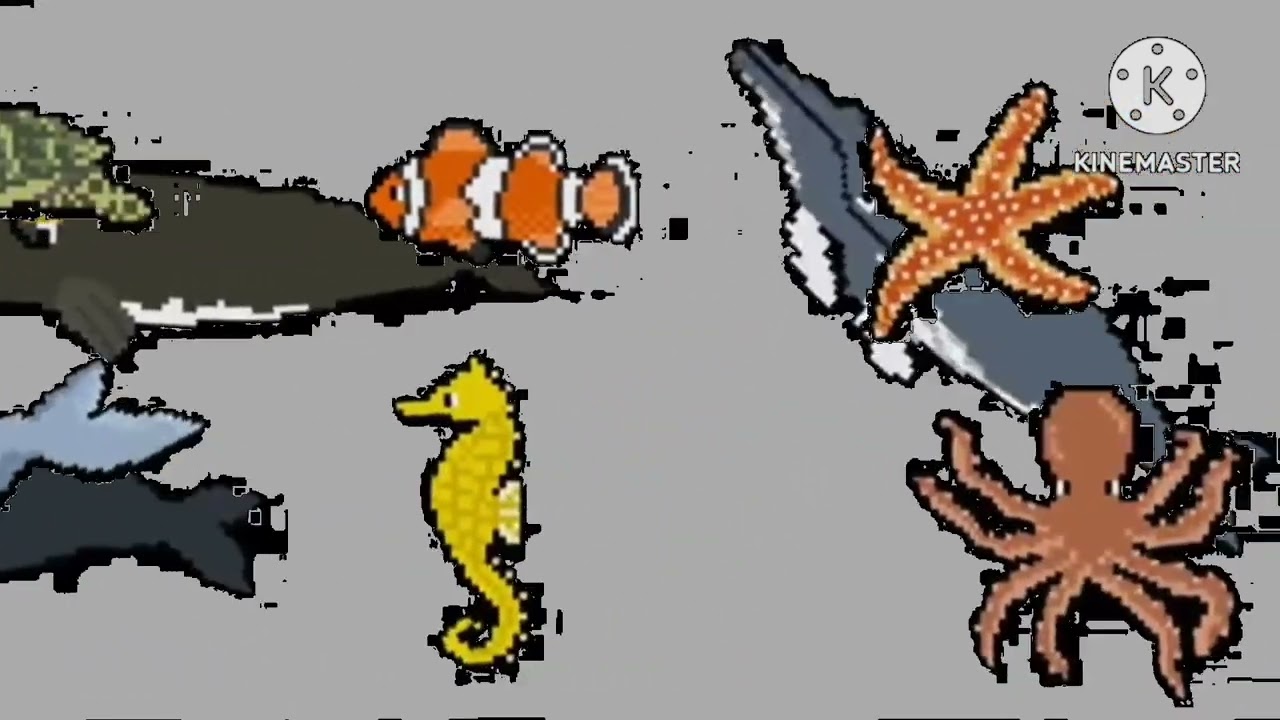 sea animals stampede Silver screen