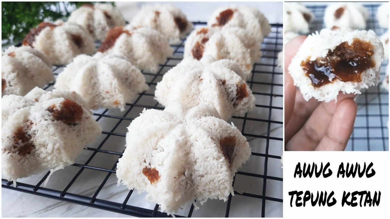 Cuma 4 bahan, buatnya sangat mudah, rasanya enak dan lembut | awug-awug tepung ketan