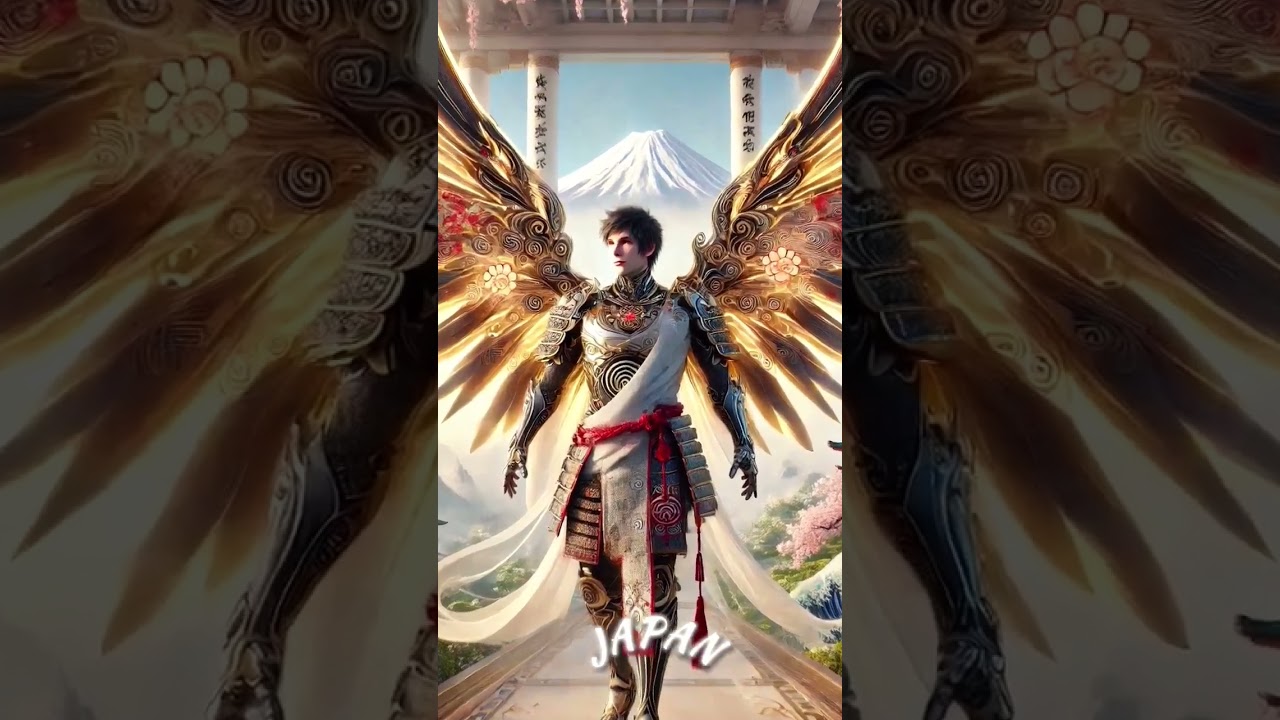 Countries as angelic warriors part 2 #ai #aiart #capcut #chatgpt  #aistory #warriors #country