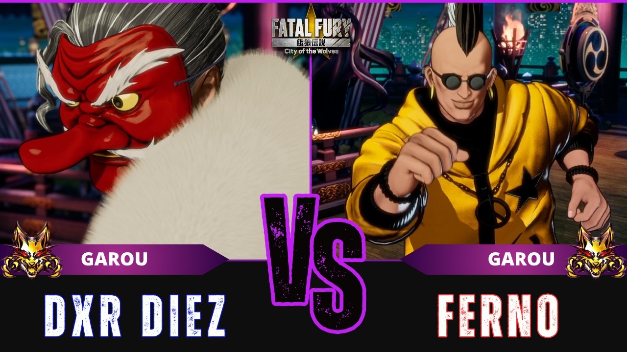 FF:CotW 🐺 DXR DIEZ (Mr.Karate) vs FERNO (Duck King)⭐Replay Match - FATAL FURY: CotW - 8/26