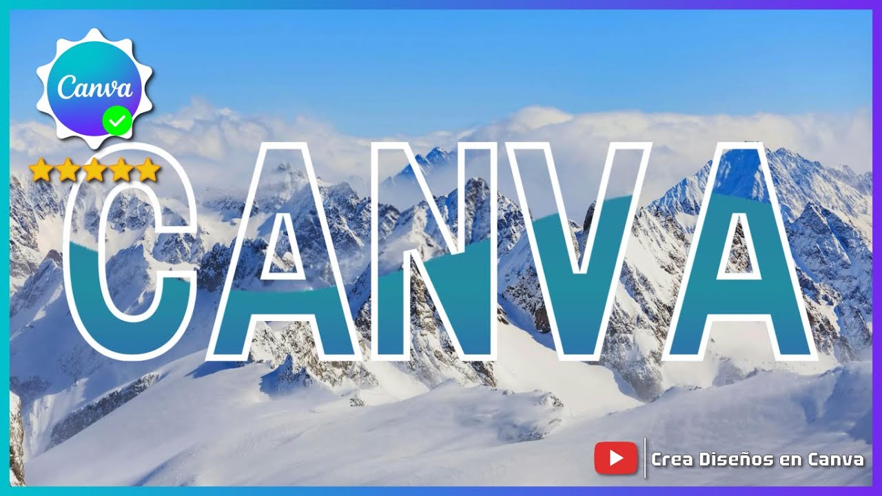 🚀 Cómo HACER TEXTOS con EFECTO de LIQUIDO ANIMADO en Canva | Tutorial Facil y Rapido