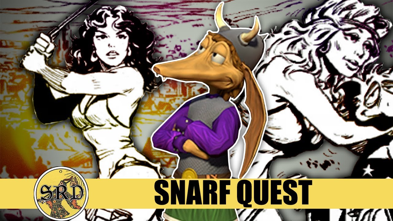 Комикс D&D 80-х, ставший (ужасной) видеоигрой | Snarf Quest