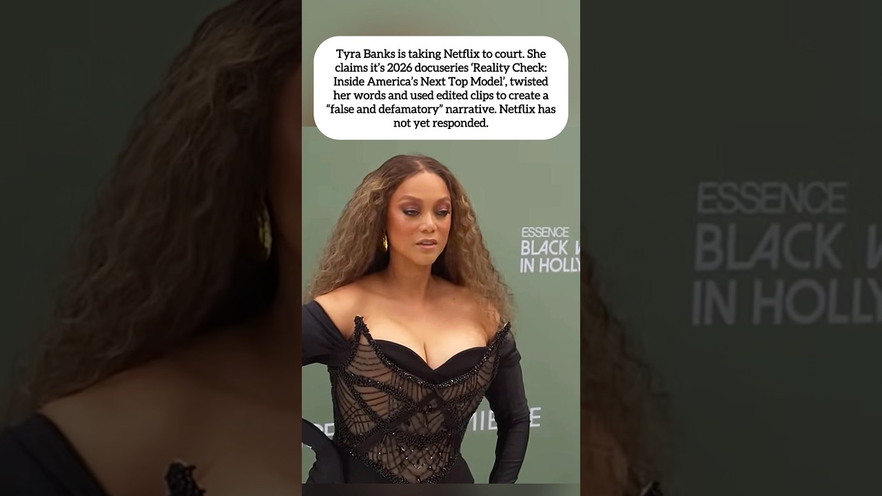 Tyra Banks Sues Netflix, She Claims ANTM Docuseries Twisted Her Words