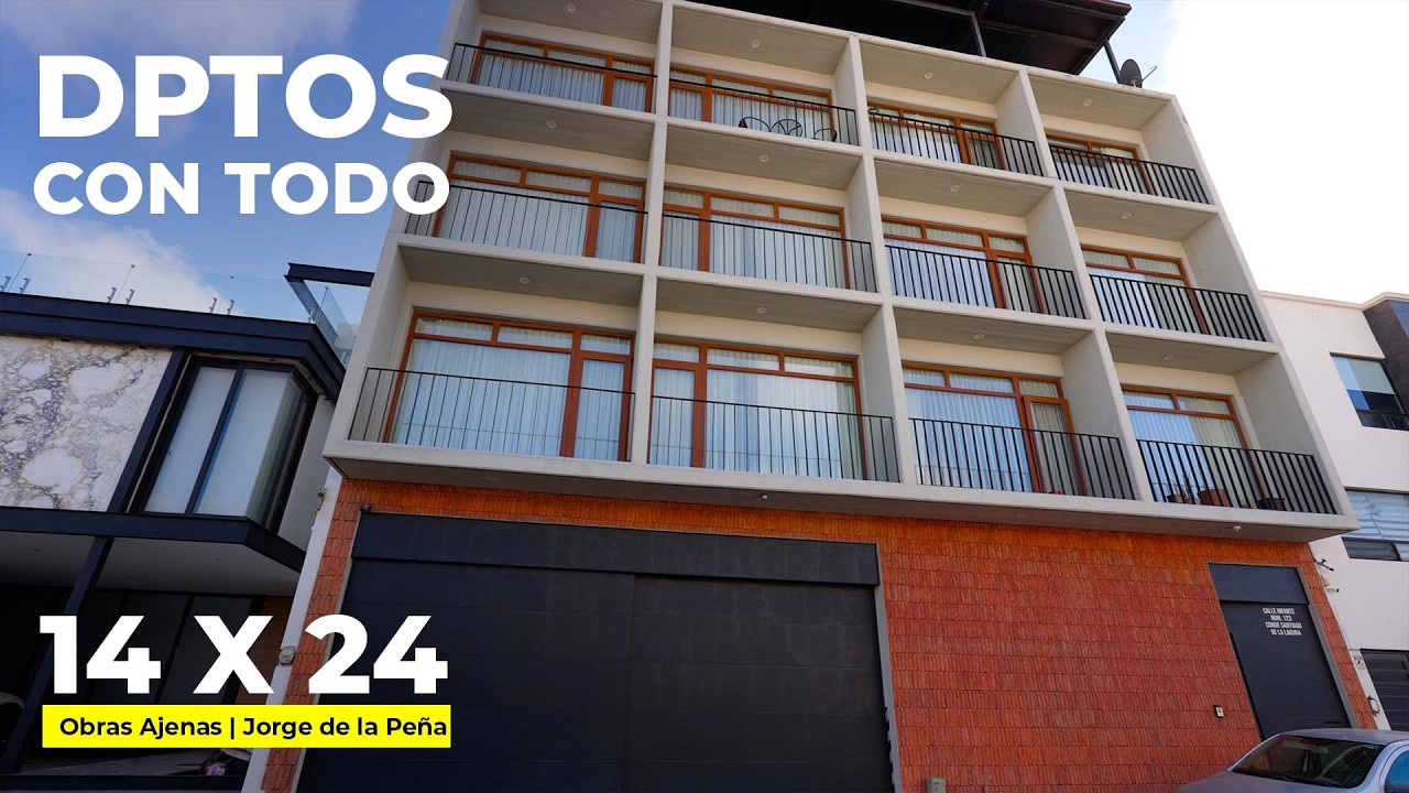 EDIFICIO DE DEPARTAMENTOS CON TODO | Obras Ajenas | Jorge de la Peña