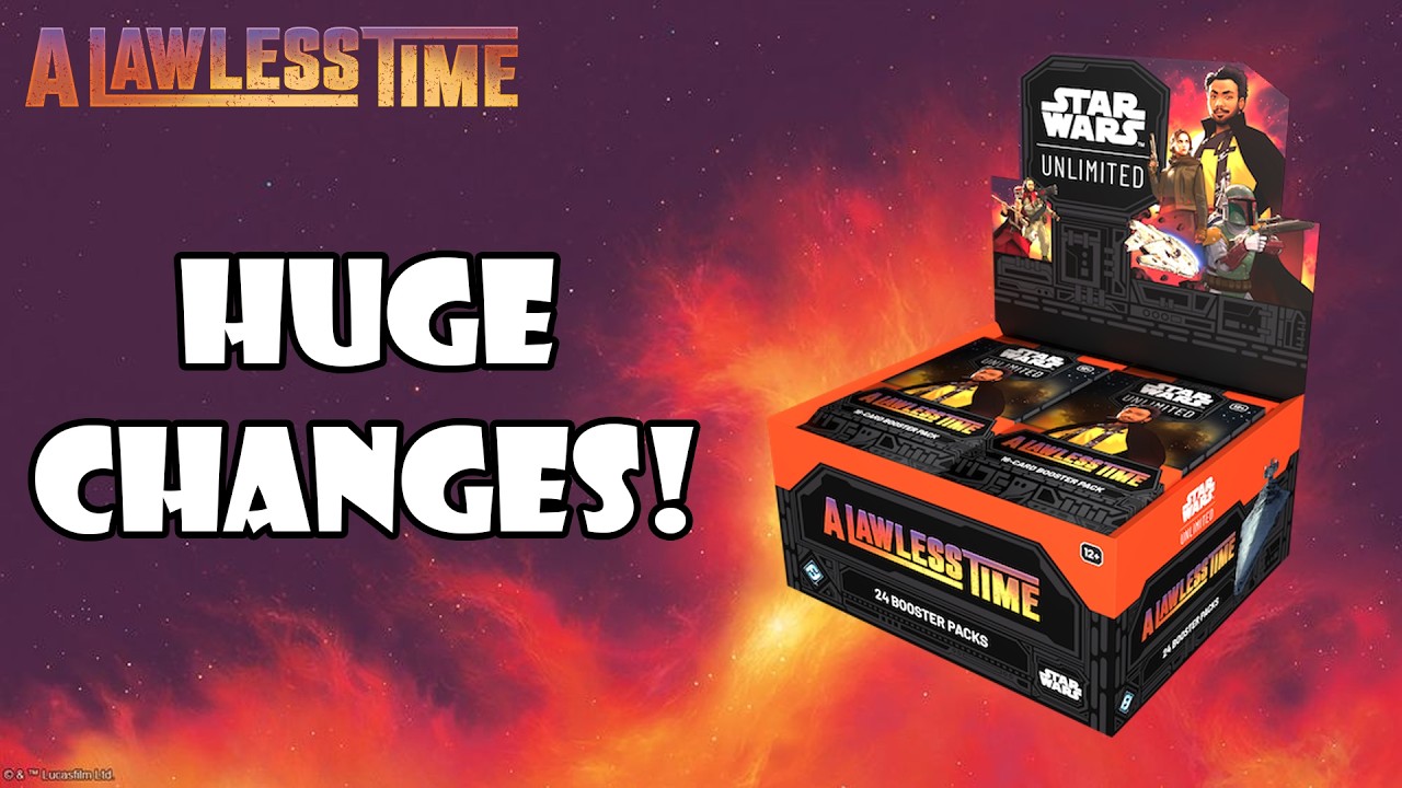 The NEW Booster Box Opening experience! | Star Wars Unlimited A Lawless Time