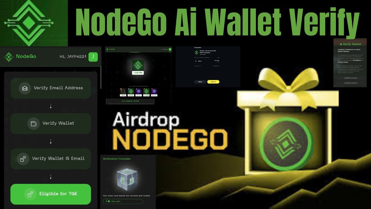 NodeGo Ai Wallet Verify 💻 NodeGo Email & Wallet Verify!! NodeGo Airdrop Minimum Eligibility Criteria