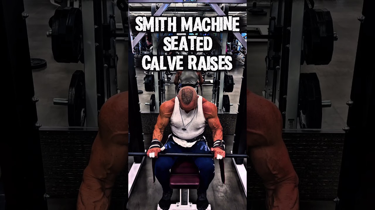 SMITH MACHINE SEATED CALVE RAISES 