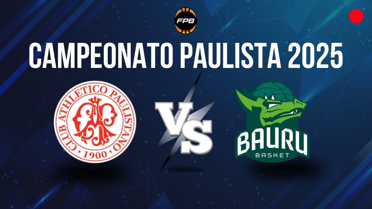 PAULISTANO X BAURU BASKET - AO VIVO COM IMAGENS | CAMPEONATO PAULISTA 2025