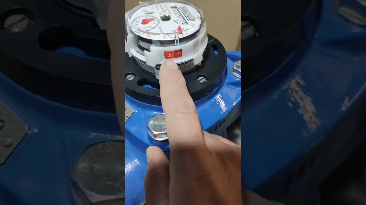 Medidor de agua TurboBar con Contador de Pulsos