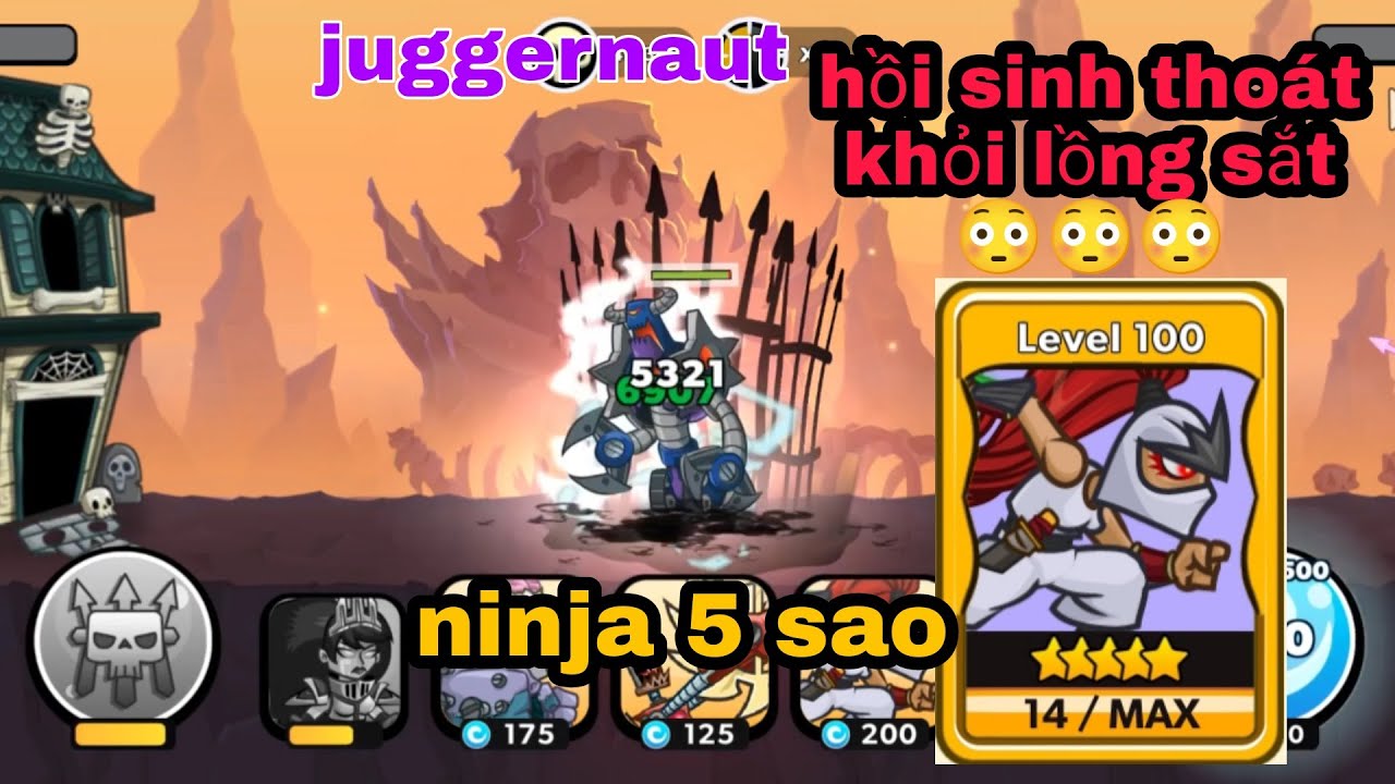tower conquest : ninja 5 star và bình luận fan