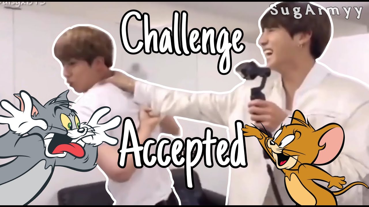 Jinkook being real life Tom & Jerry PART 2