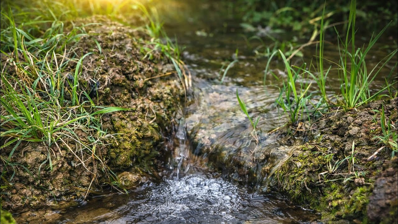 Deep Sleep in Minutes 😴 Relaxing Water Stream Sounds