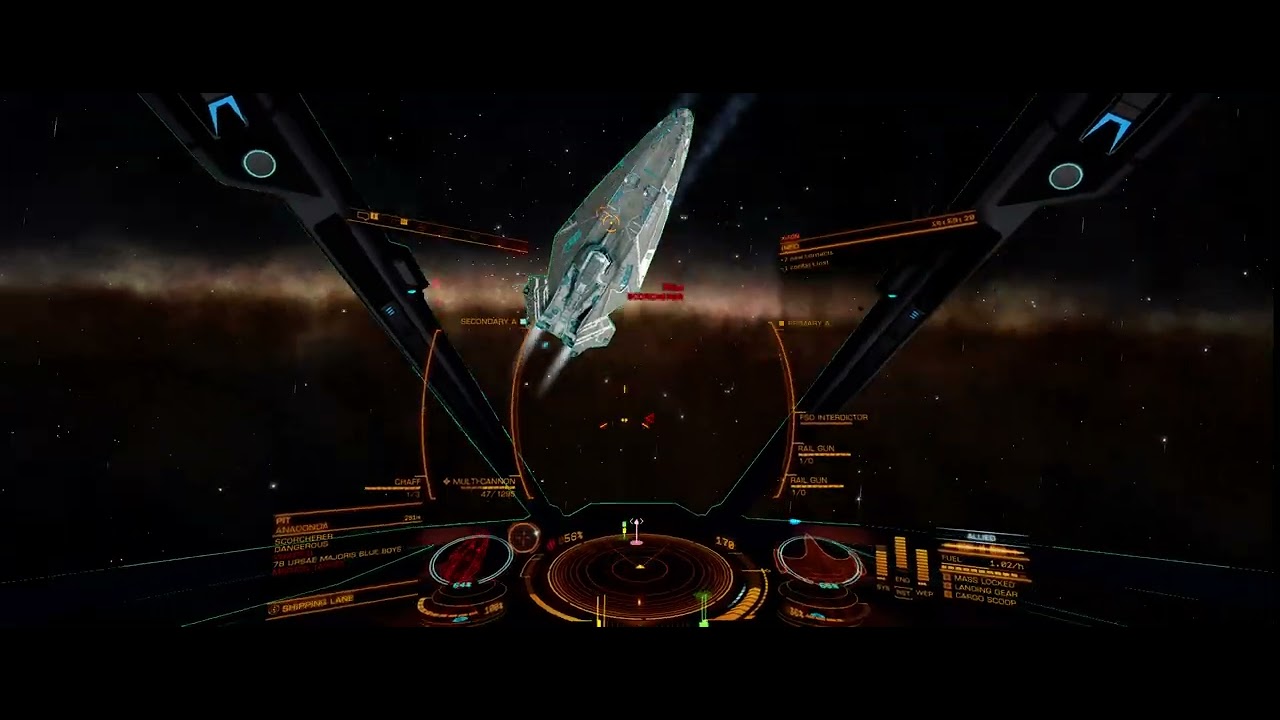 Imperial Eagle - epic combat PvE (2x assassination + Anacondas from trading missions). Long Play