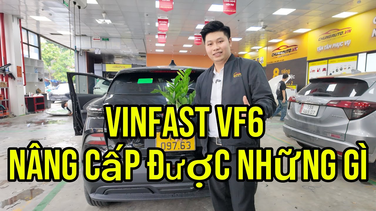 VINFAST VF6 Nâng cấp được những trang bị gì? Những món trang bị cần thiết 
