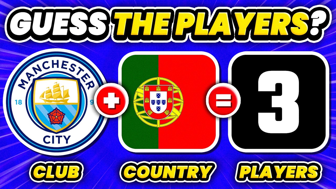 GUESS THE HIDDEN PLAYERS BY THEIR COUNTRY | FOOTBALL QUIZ 2026