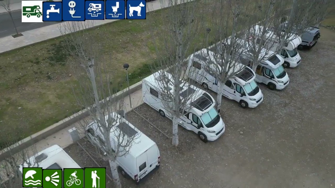 Aire camping car gratuit Balaguer  Espagne