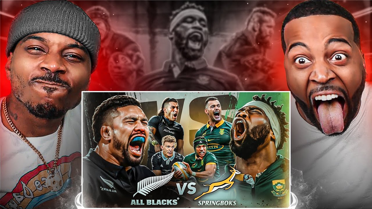 Springboks Vs All Blacks - Build Up🔥( Reaction)