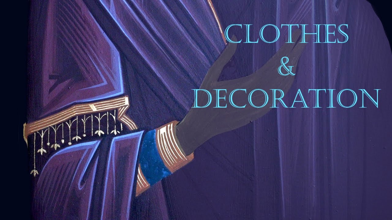 Byzantine Icons - Painting Clothes - Iconography