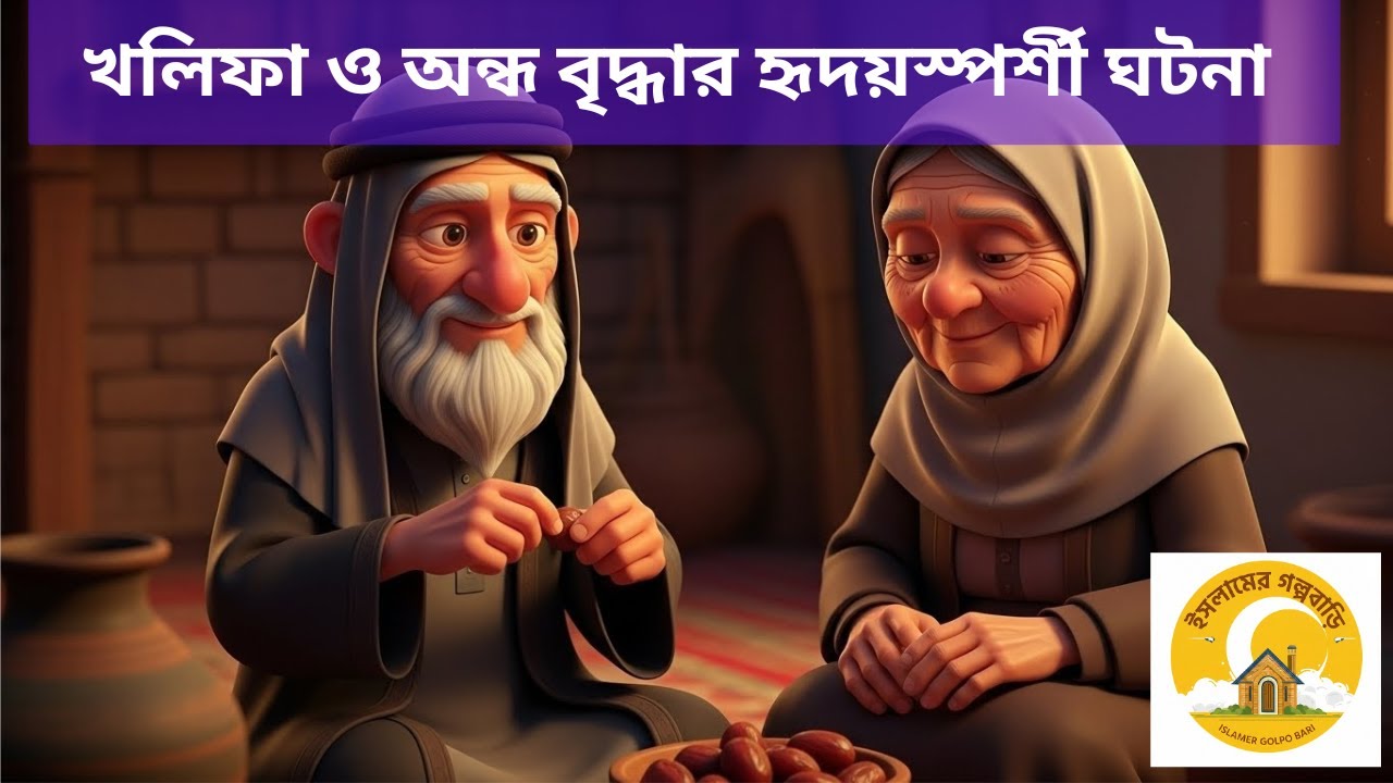 খলিফা ও অন্ধ বৃদ্ধার হৃদয়স্পর্শী ঘটনা | ইখলাস ও নীরব সেবার অনন্য দৃষ্টান্ত | Islamic Story Bangla |