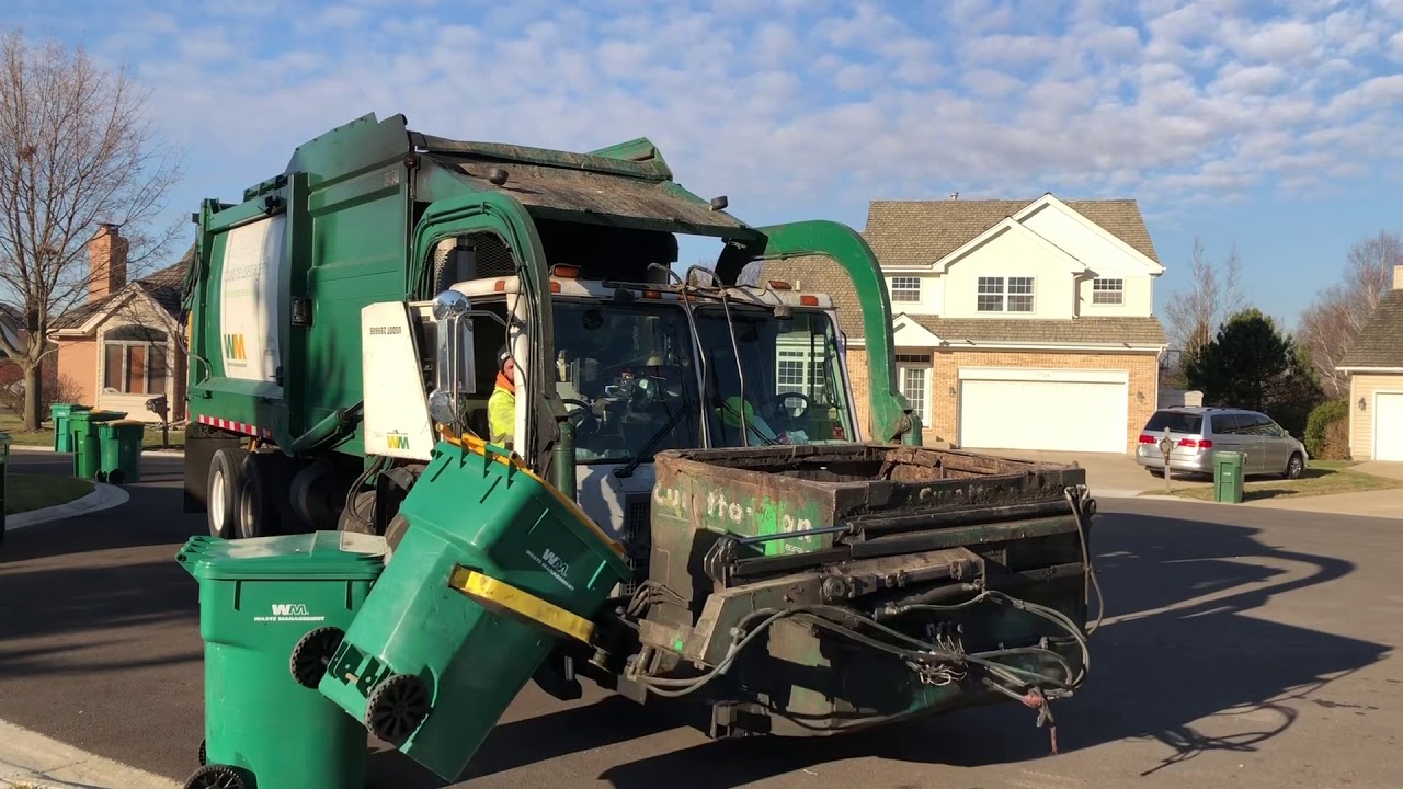 Waste Management Mack LE Heil Original Curotto Garbage Truck
