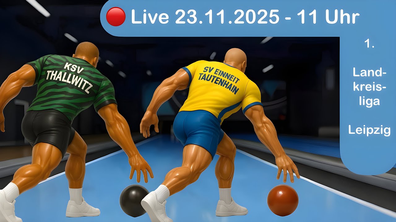 🔴 Kegelsport Live 🎳 KSV Thallwitz - SV Einheit Tautenhain | 1.LKL Leipzig 2025/26